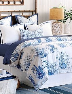 Azure Reef Luxury Bedding Collection - Nautical Luxuries