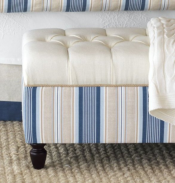 Beach Cottage Stripe Bedding Collection - Nautical Luxuries