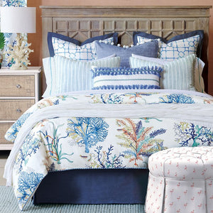 Blue Coral Luxury Bedding Collection - Nautical Luxuries