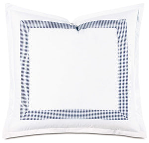 Gingham Charm Luxury Coastal Bedding - Nautical Luxuries