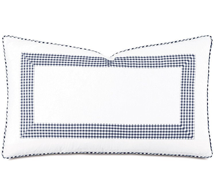 Gingham Charm Luxury Coastal Bedding - Nautical Luxuries