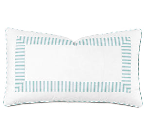 Vintage Beach Sea Ticking Stripe Luxury Coastal Bedding - Nautical Luxuries