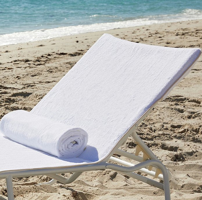 Turkish Terry Lounge Chair Covers - Nautical Luxuries