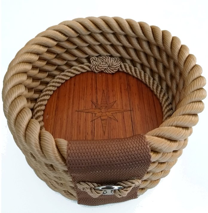 Italian Design Rope Wine Caddy - Nautical Luxuries