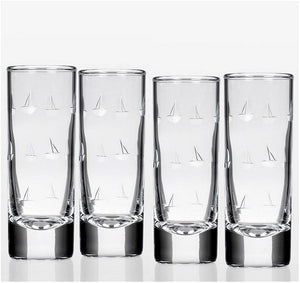 High Seas Sailing Glass Barware Collection - Nautical Luxuries