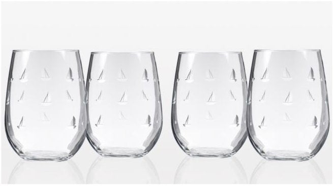 High Seas Sailing Glass Barware Collection - Nautical Luxuries