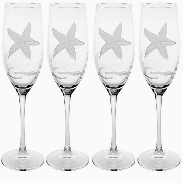 Starfish Garden Coastal Glassware - Nautical Luxuries