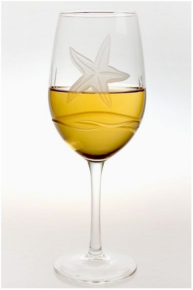 Starfish Garden Coastal Glassware - Nautical Luxuries