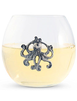 Tentacles Stemless Wine Tumbler Set - Nautical Luxuries