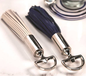 Yachting Leather Tassel Bottle Opener Set - Nautical Luxuries