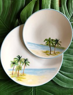 Italian Hand-Painted Ceramics/La Palma - Nautical Luxuries