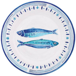 Porto Cervo Pesce Melamine Dinnerware - Nautical Luxuries
