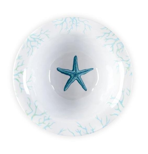 Turquoise Reef Melamine Dinnerware - Nautical Luxuries