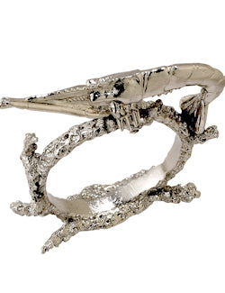 Coastal Shrimpfest Napkin Ring Set - Nautical Luxuries