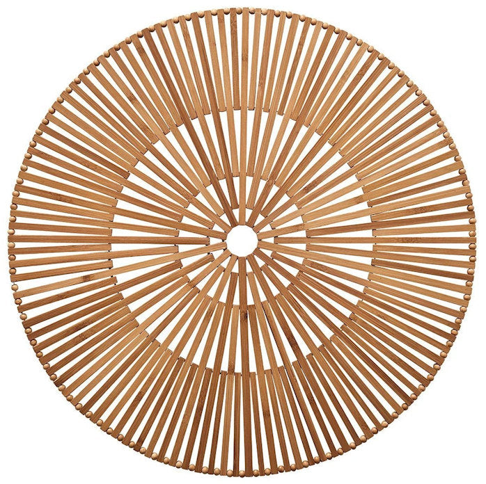 Natural Bamboo Open Slat Placemat Set - Nautical Luxuries