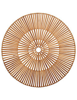 Natural Bamboo Open Slat Placemat Set - Nautical Luxuries