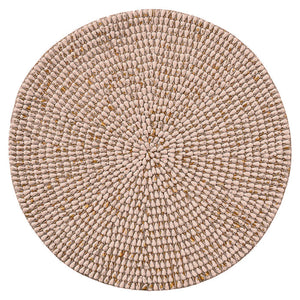 Shoreline Mini-Shells Beaded Placemat Sets - Nautical Luxuries