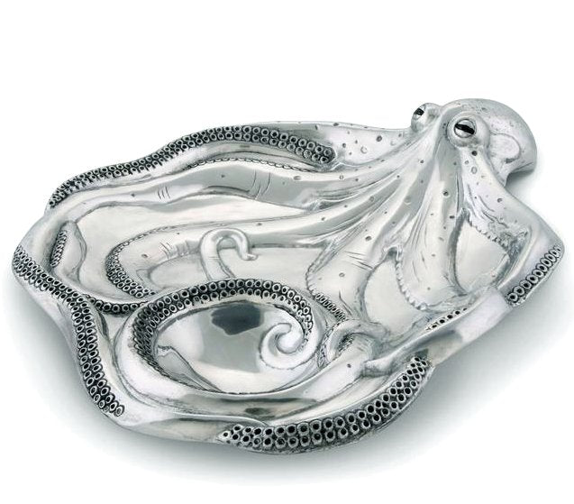Deep Sea Octopus Chip & Dip Server - Nautical Luxuries
