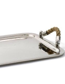 Rope Handled Nautical Serving Tray - Nautical Luxuries