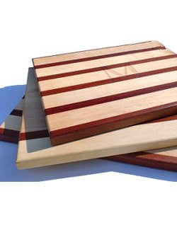 Solid Mahogany & Maple Chopping Blocks - Nautical Luxuries