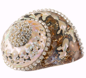 Neptune's Jewels Crystal Shell Collection Turbo Sarmaticus - Nautical Luxuries