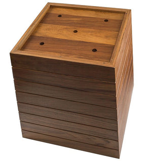 Yachting Teak Collection Solid Wood Planters - Nautical Luxuries