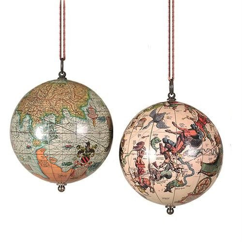 Vintage Earth & Heavens 4-Pc. Ornament Set - Nautical Luxuries