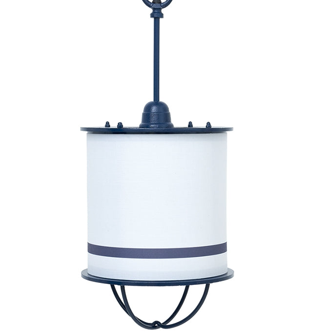 Euro Coastal Blue Buoy Can Pendant Light - Nautical Luxuries