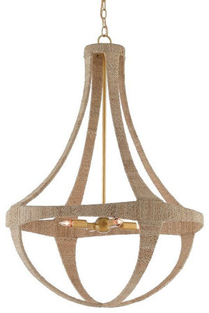 Abaca Panache Beach House Chandelier - Nautical Luxuries