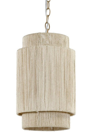 Abaca Fiber Waterfall Pendants - Nautical Luxuries