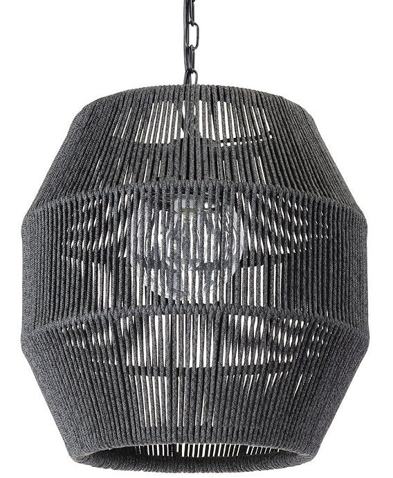 Indoor/Outdoor Open Weave Barrel Pendants - Nautical Luxuries