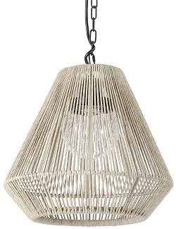 Indoor/Outdoor Open Weave Tapered Pendants - Nautical Luxuries