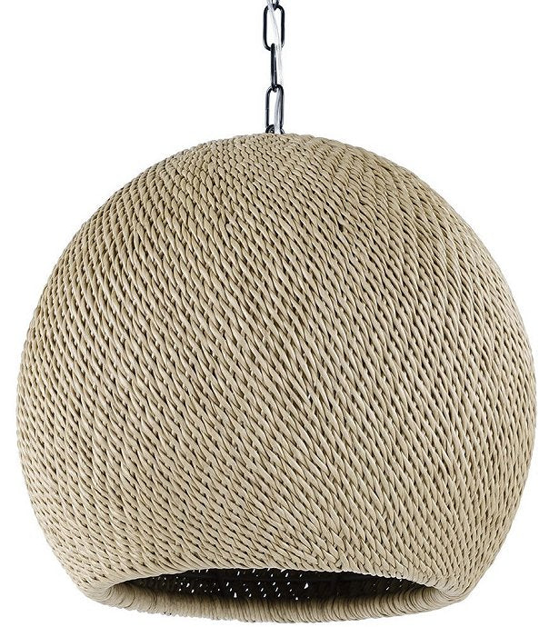 Indoor/Outdoor Wicker Weave Pendants - Nautical Luxuries