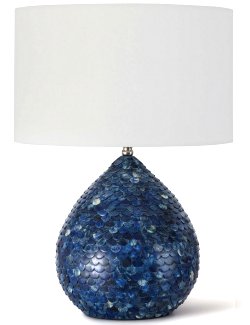 Indigo Siren Table Lamp - Nautical Luxuries