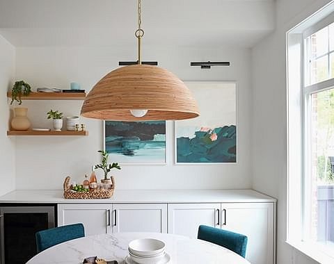 Grande Beach Bamboo Pendant Light - Nautical Luxuries