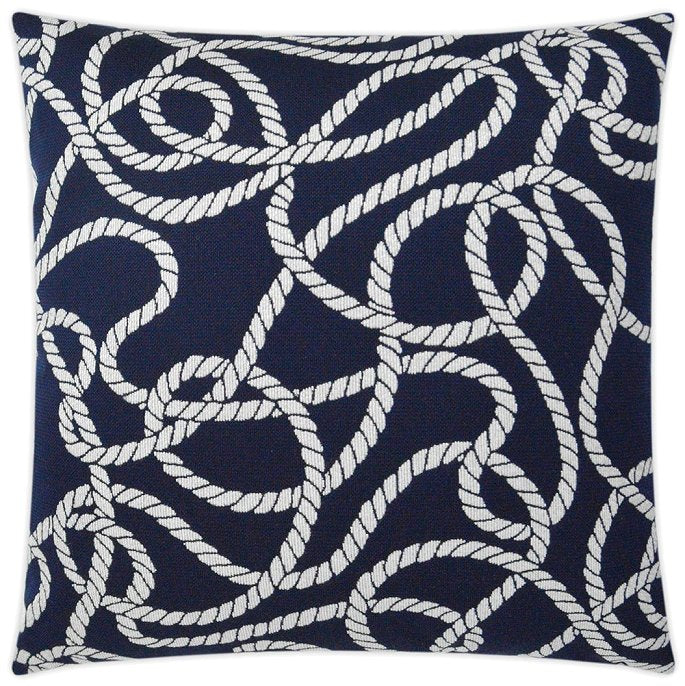 Contempo Outdoor Pillows/Nautical Ropes - Nautical Luxuries