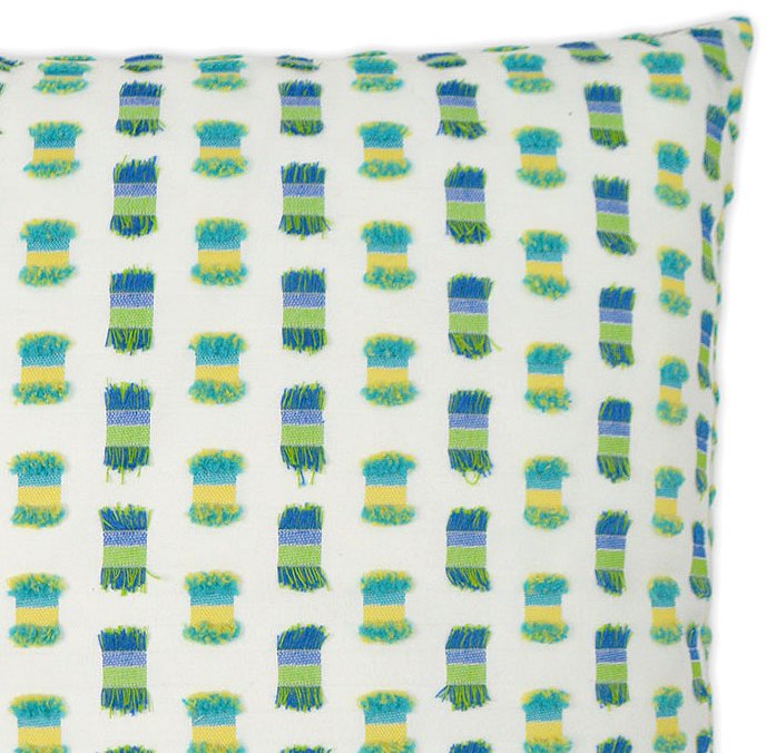 Contempo Outdoor Pillows/Flirty Fringe - Nautical Luxuries