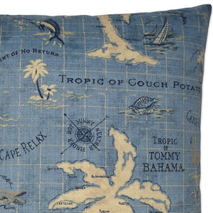 Contempo Outdoor Pillows/Rustic Islands - Nautical Luxuries