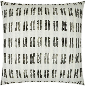 Contempo Neutrals Outdoor Pillows/Boho Hashmarks Natural - Nautical Luxuries