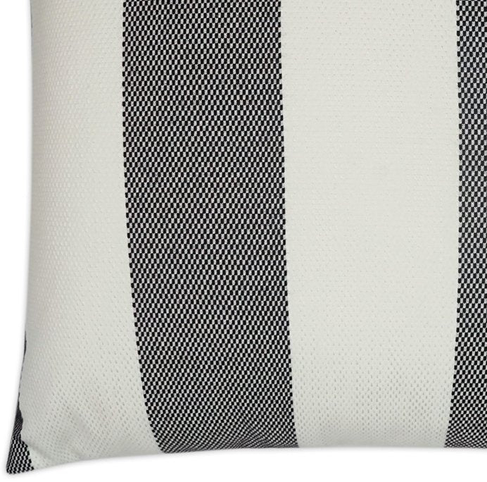 Contempo Neutrals Outdoor Pillows/Oceanside Stripe Natural - Nautical Luxuries