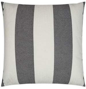 Contempo Neutrals Outdoor Pillows/Oceanside Stripe Natural - Nautical Luxuries