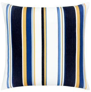 Bold Harbor Stripe Sunbrella® Outdoor Pillows - Nautical Luxuries