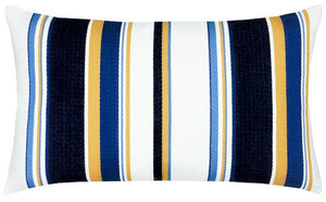 Bold Harbor Stripe Sunbrella® Outdoor Pillows - Nautical Luxuries