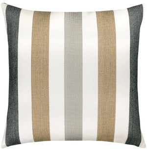 Dunes Striped Sunbrella® Outdoor Pillows - Nautical Luxuries