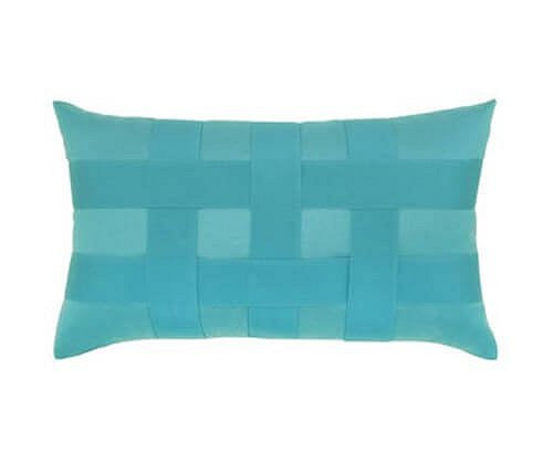 Basket Weave Sunbrella® Outdoor Pillows (5 Colors) - Nautical Luxuries