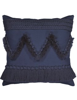 Polynesian Fringed Sunbrella® Outdoor Pillows - Nautical Luxuries