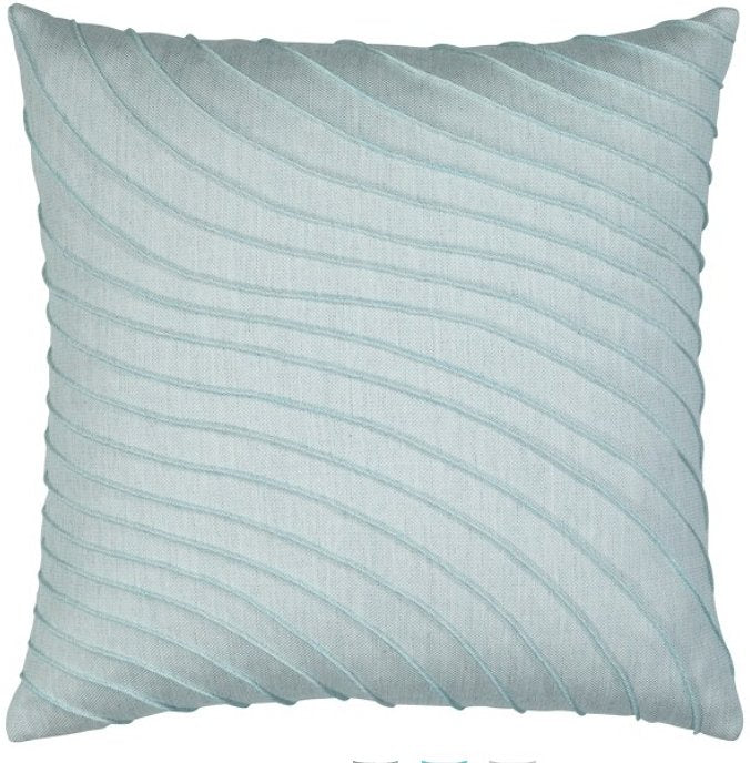 Glacial Tides Sunbrella® Outdoor Pillows/Glacial Blue - Nautical Luxuries