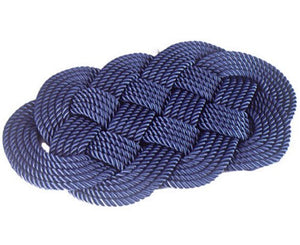 Italian Yachtsman's Braided Rope Area Rug - Nautical Luxuries