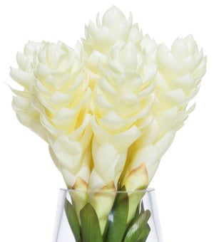 White Ginger Stateroom Bouquet Yacht Silks Arrangement - Nautical Luxuries