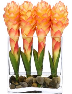 Torch Ginger Stateroom Bouquet Yacht Silks Arrangement - Nautical Luxuries